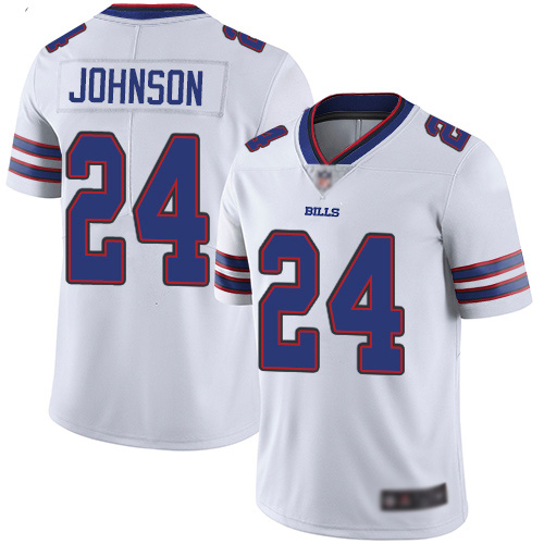 Men Buffalo Bills #24 Taron Johnson White Vapor Untouchable Limited Player NFL Jersey->buffalo bills->NFL Jersey